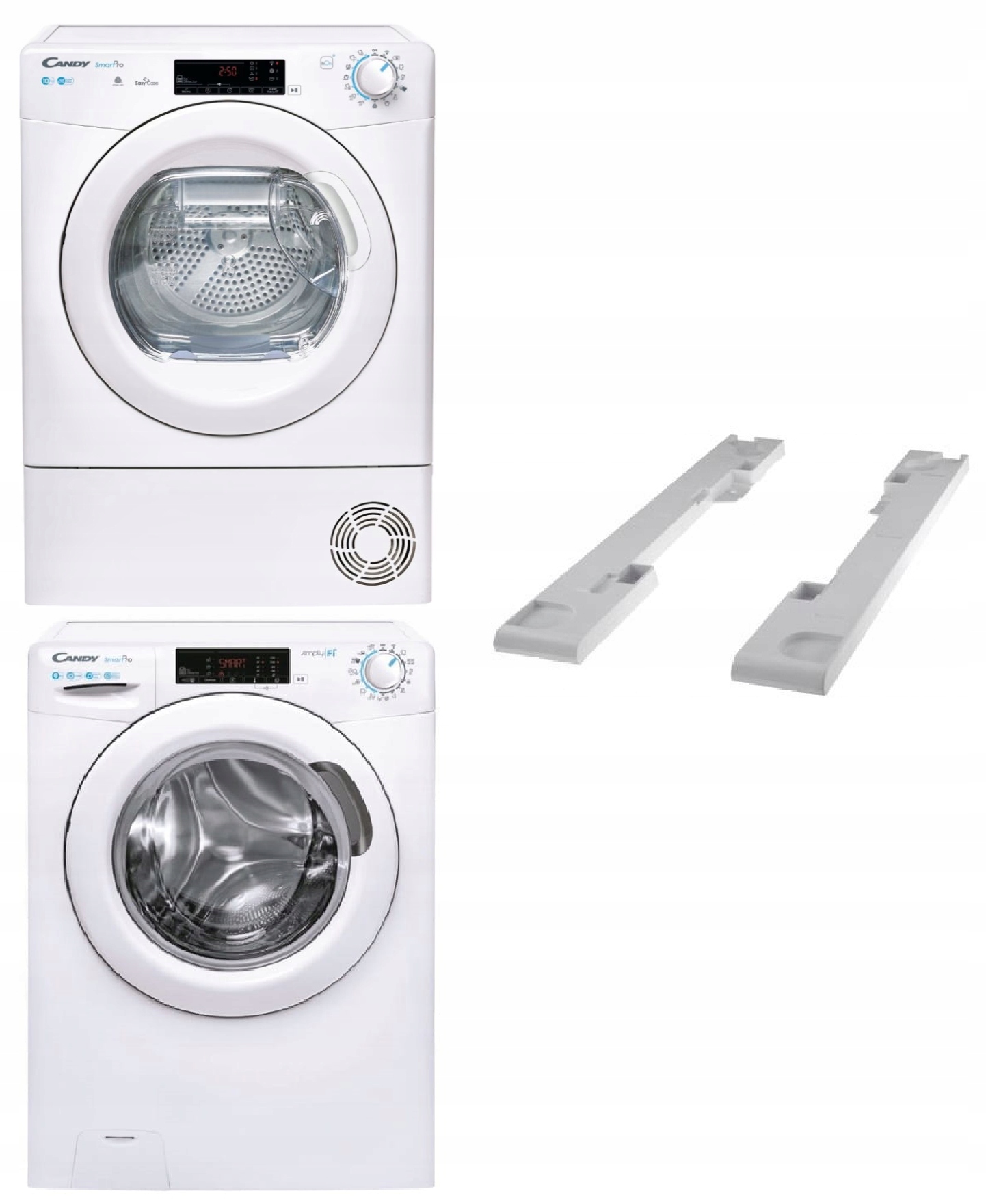 Zestaw Agd Candy Pralka 9kg Suszarka 10kg Łącznik