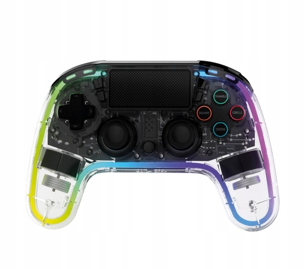 Gamepad bezprzewodowy Snakebyte SB922565 Rgb 4 Przeźroczysty do PS4 PS3