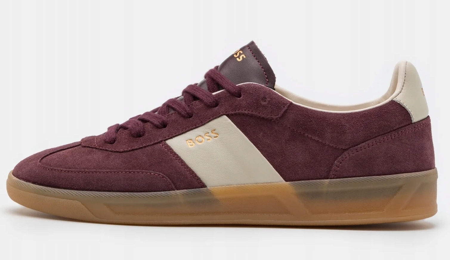 Boss Brandon Tenn Nízké semišové tenisky bordó vel. 46