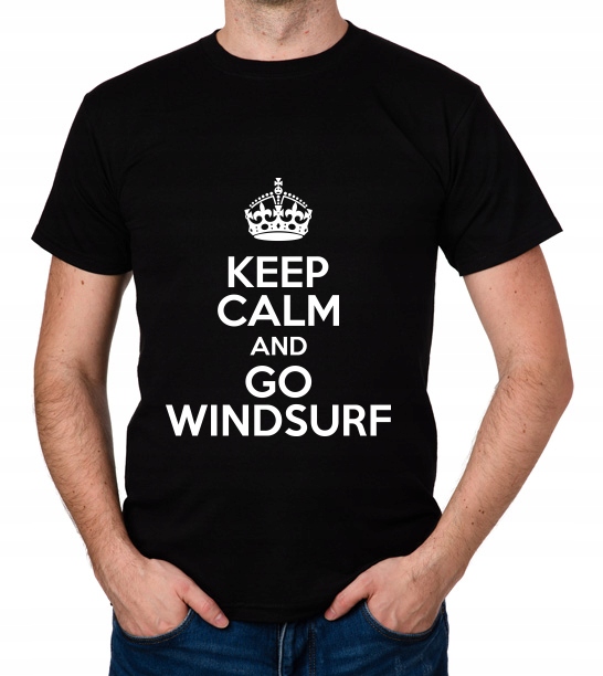 

koszulka Keep Calm And Go Windsurf prezent