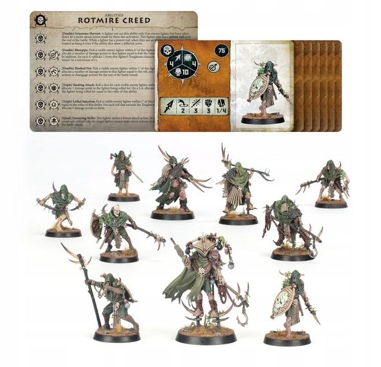 Warcry - Rotmire Creed System Warhammer Age of Sigmar