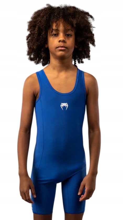 Venum Challenger Youth Wrestling Zápasnický trikot pro děti modrý 12 let
