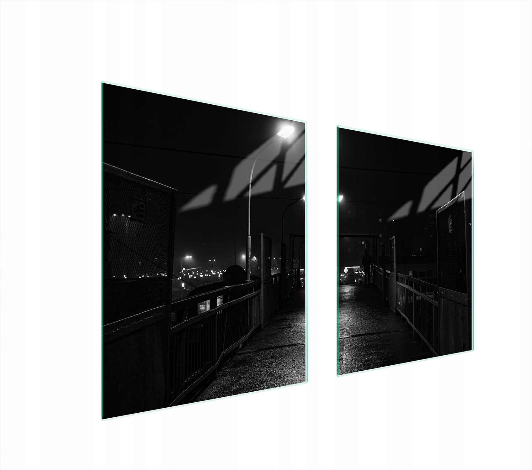 Skleněná Ochranná Deska Na Sporák 85x52 Ulice Tvrzené Sklo