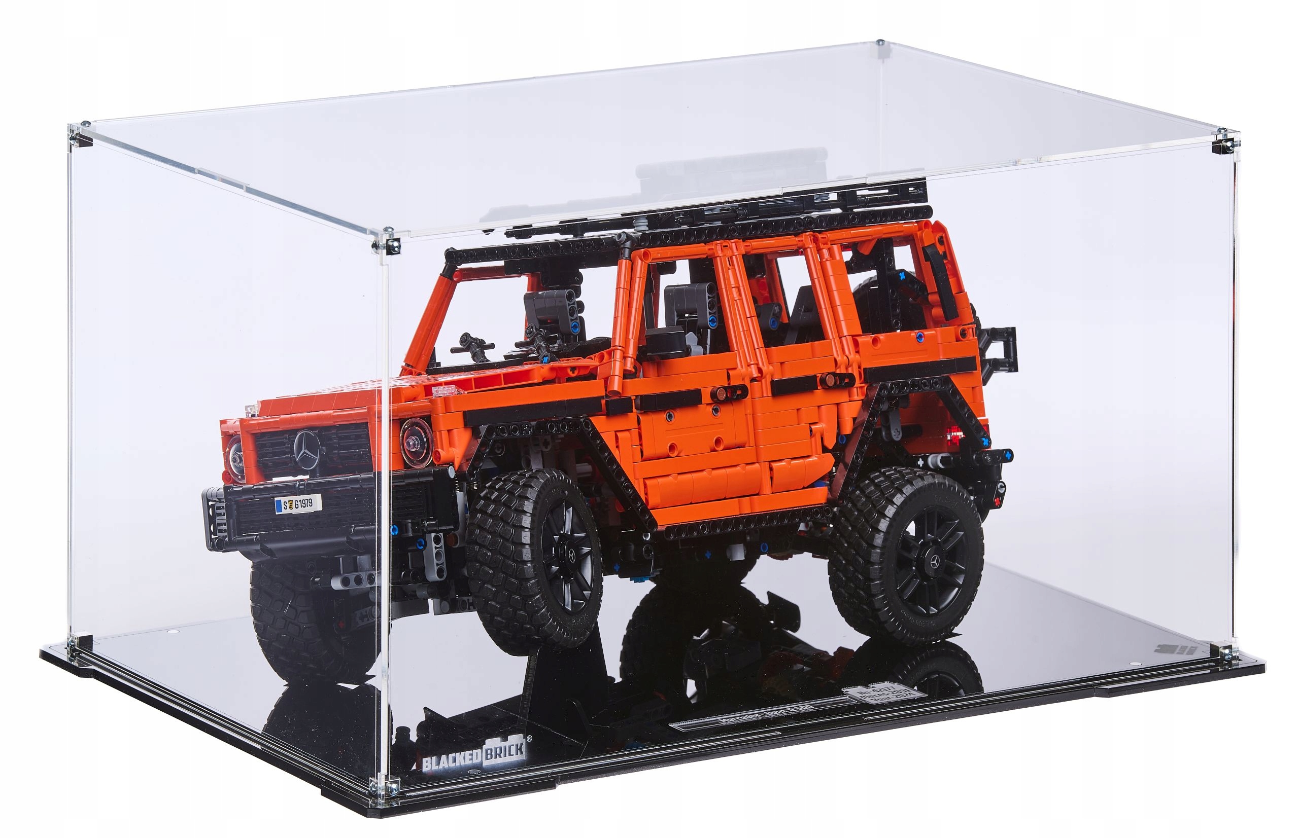 Vitrína Blacked Brick pre Lego 42177 Technic Mercedes-Benz G 500