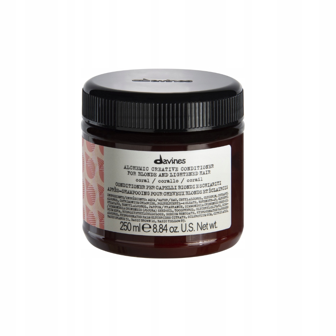 Davines Alchemic Creative Koloryzująca Odżywka do Włosów Coral 250ml