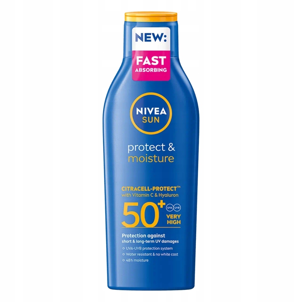 Nivea Sun Protect & Moisture hydratační balzám na opalování SPF50+ 200 Ml