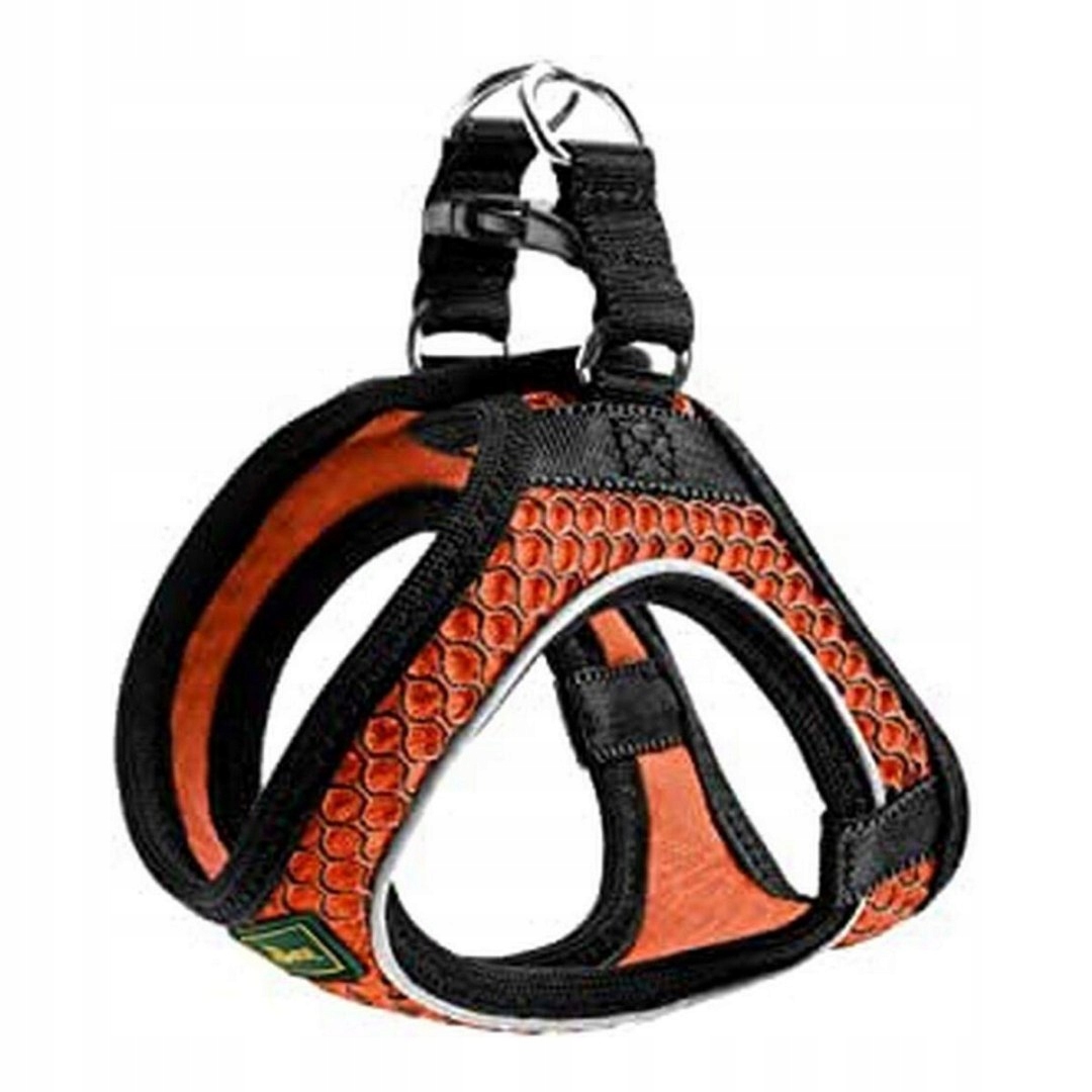 Postroj pro psa Hunter Hilo Comfort 58-63 cm Velikost M/L Oranžový