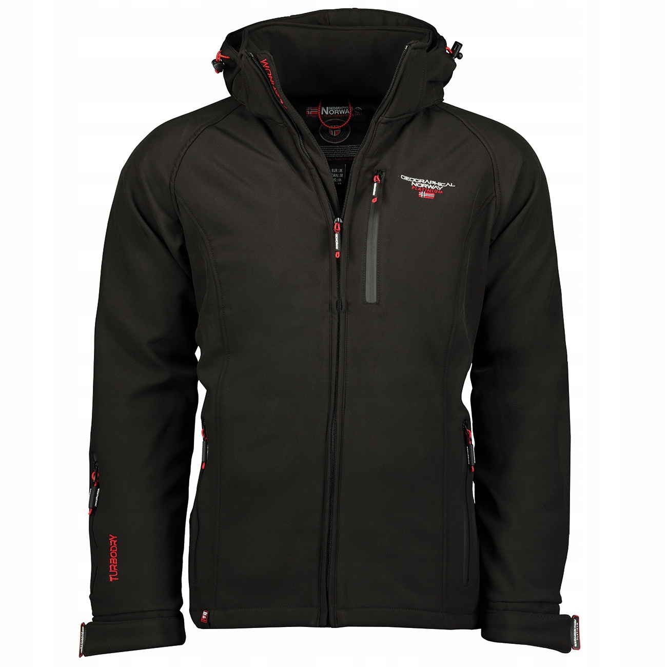 Geographical Norway bunda pánská Taboo Men softshell 4XL černá