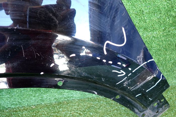 VW TOUAREG III 18- fender left front front