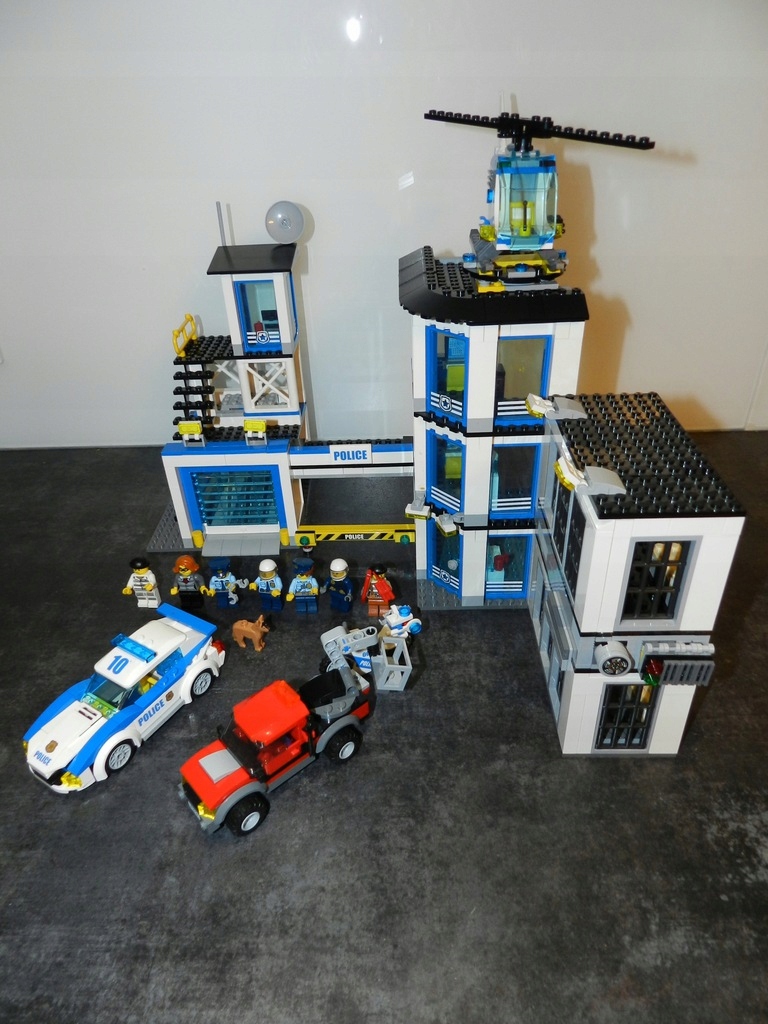 Lego City policja 60141 komisariat*100%* bez instr