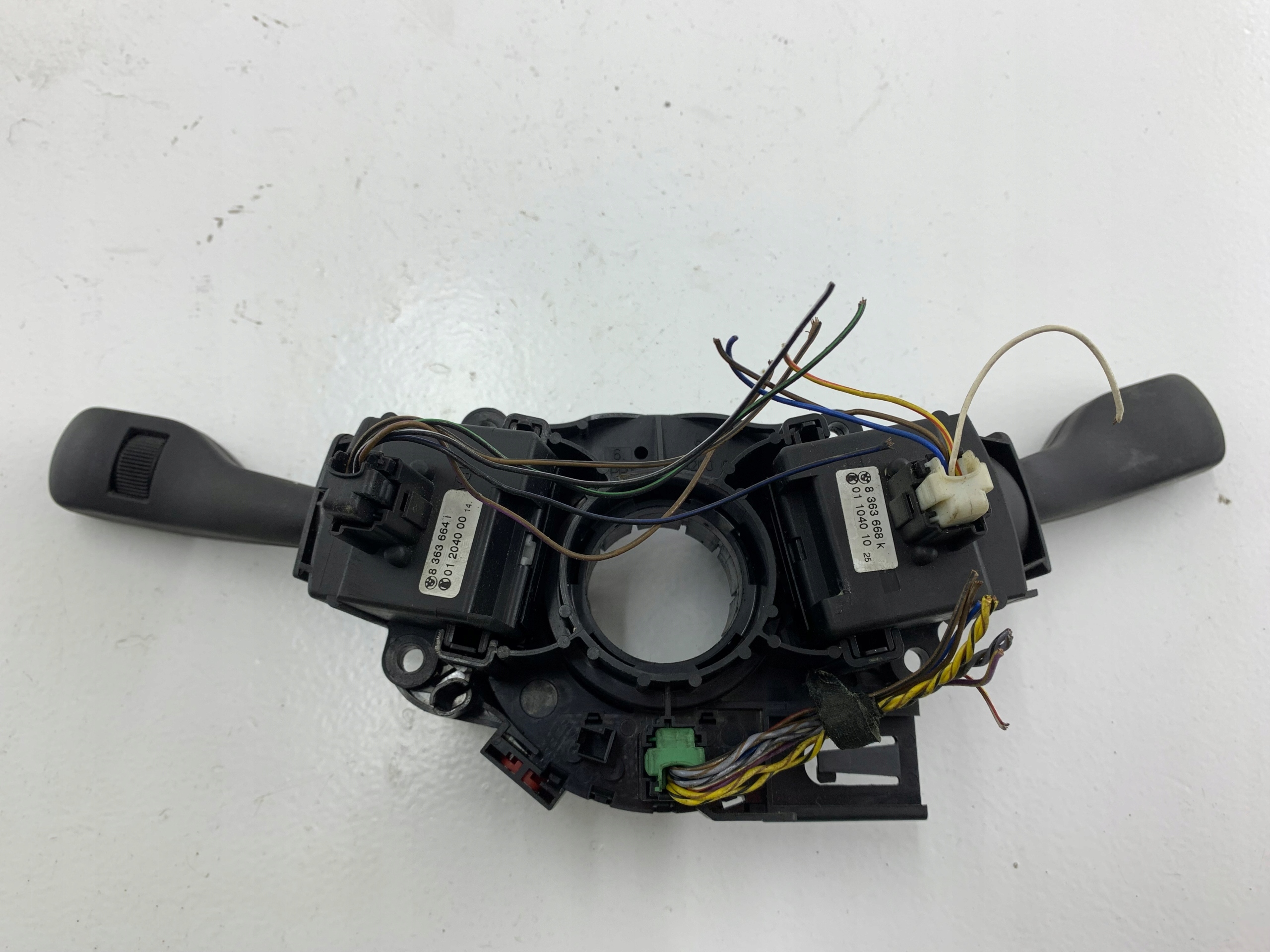 BMW E46 commande levier commodo sous volant 8376445 8363664 8363668