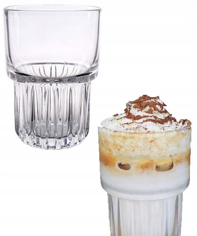 

Szklanki Do Kawy Latte Drinków Deserów 320ml 6szt