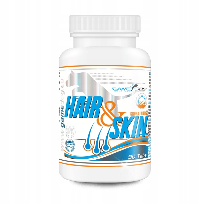 Suplement dla psa Game Dog Hair & Skin 90 tabletek