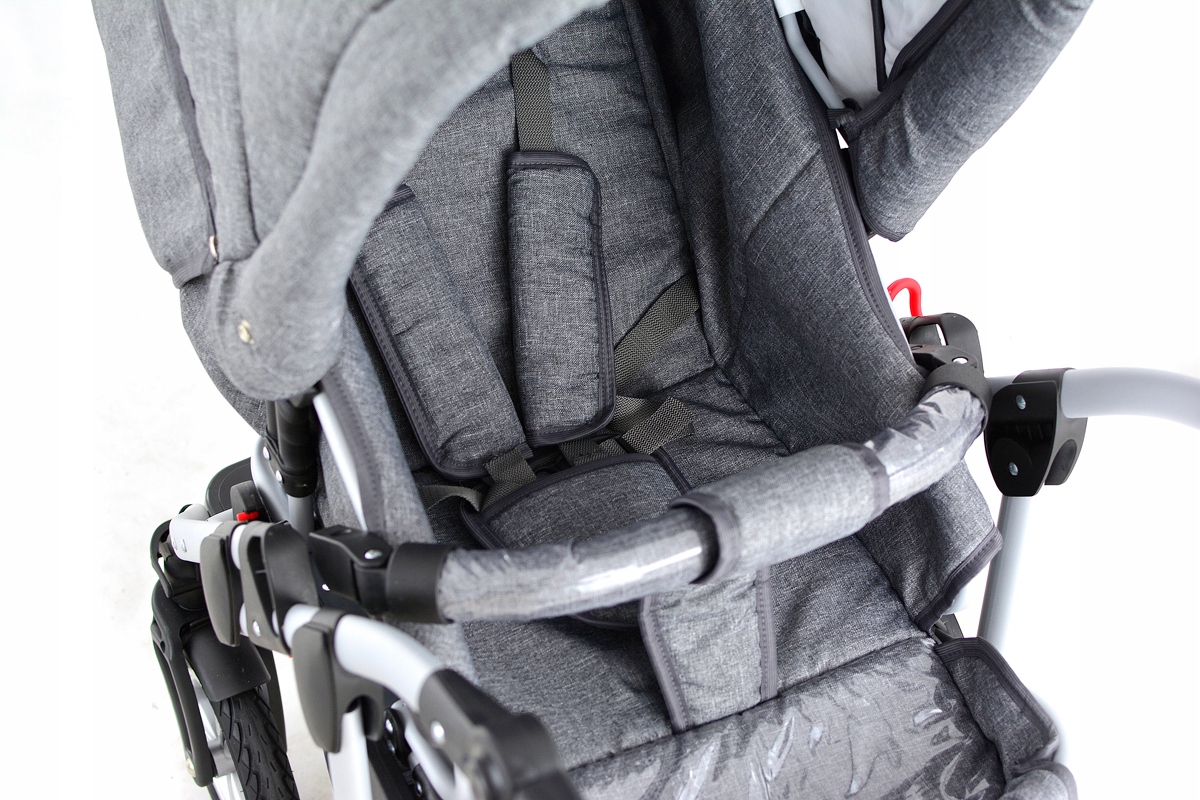 CORAL len wózek dziecięcy 3w1 Rodzaj kół Pompowane