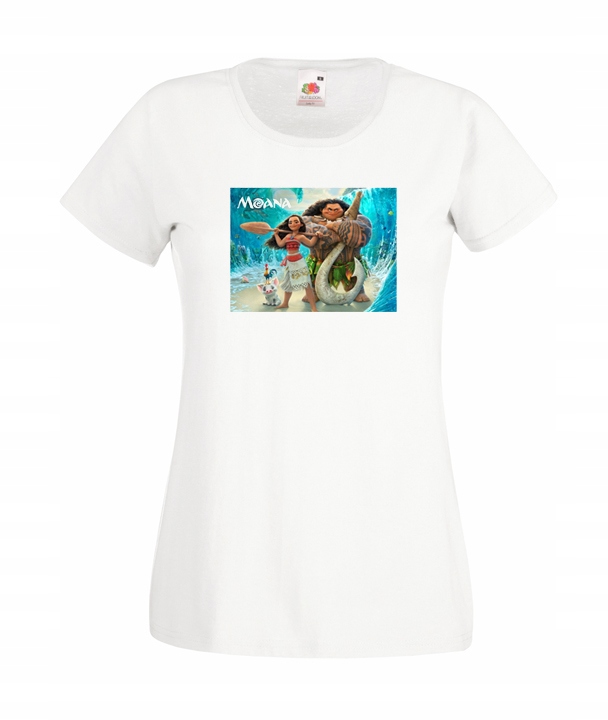

XL Koszulka Damska Vaiana Moana Skarb Oceanu Wzór