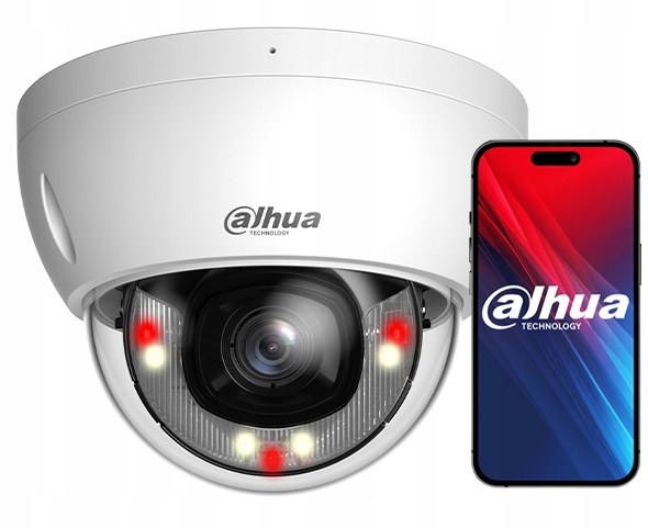 Kamera Ip 2Mpx IPC-HDBW2249E-S-IL Smart Dual Vandal odolná Dahua WizSense