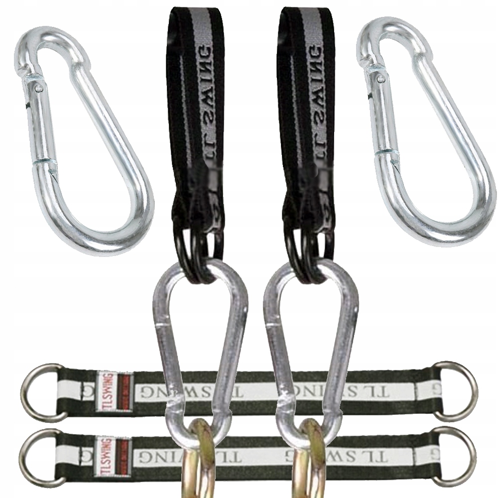 

Mocowanie Hamaka Huśtawki Mocne Zestaw Montaż Pas