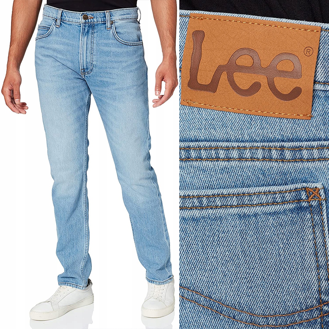 Lee Rider slim Worn New Hill přiléhavé pánské džínové kalhoty W28 L32