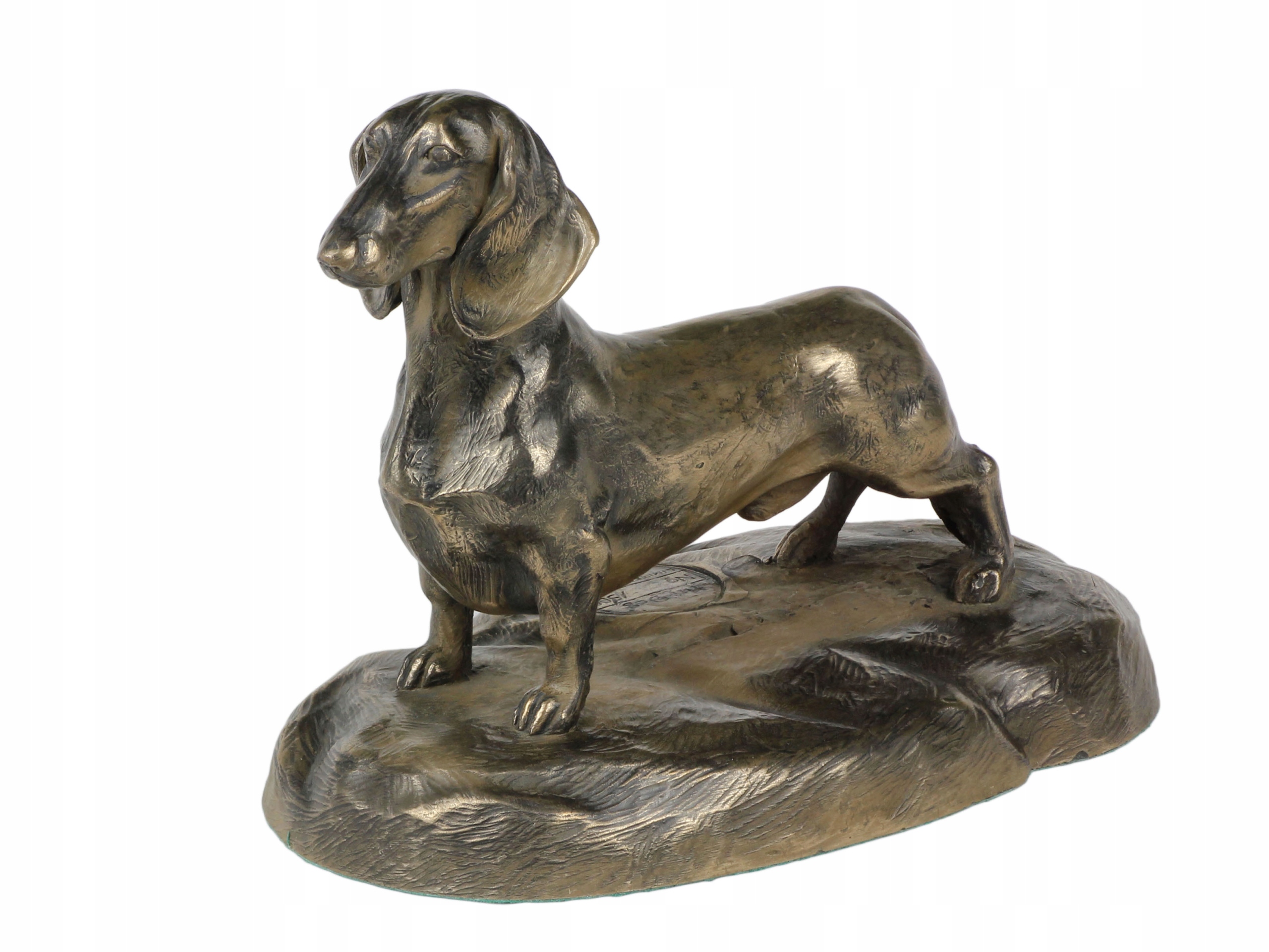 Jazvečík krátkosrstá figúrka psa na stôl, soška, socha, socha