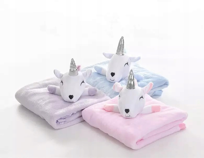 Kocyk dziecięcy przytulanka niemowle 100x100 miękk Kod producenta 12