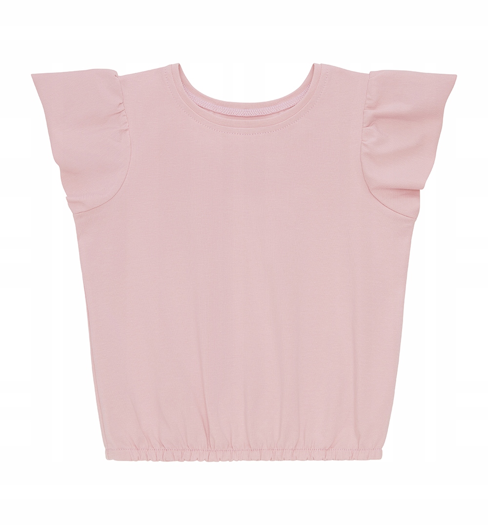 

TuSzyte | Bluzka z falbanką, bawełna, Pl R.98