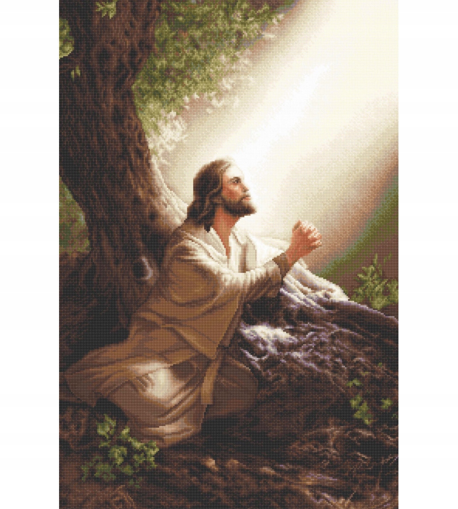 Křížková výšivka počítaná sada (kanva, mulina)