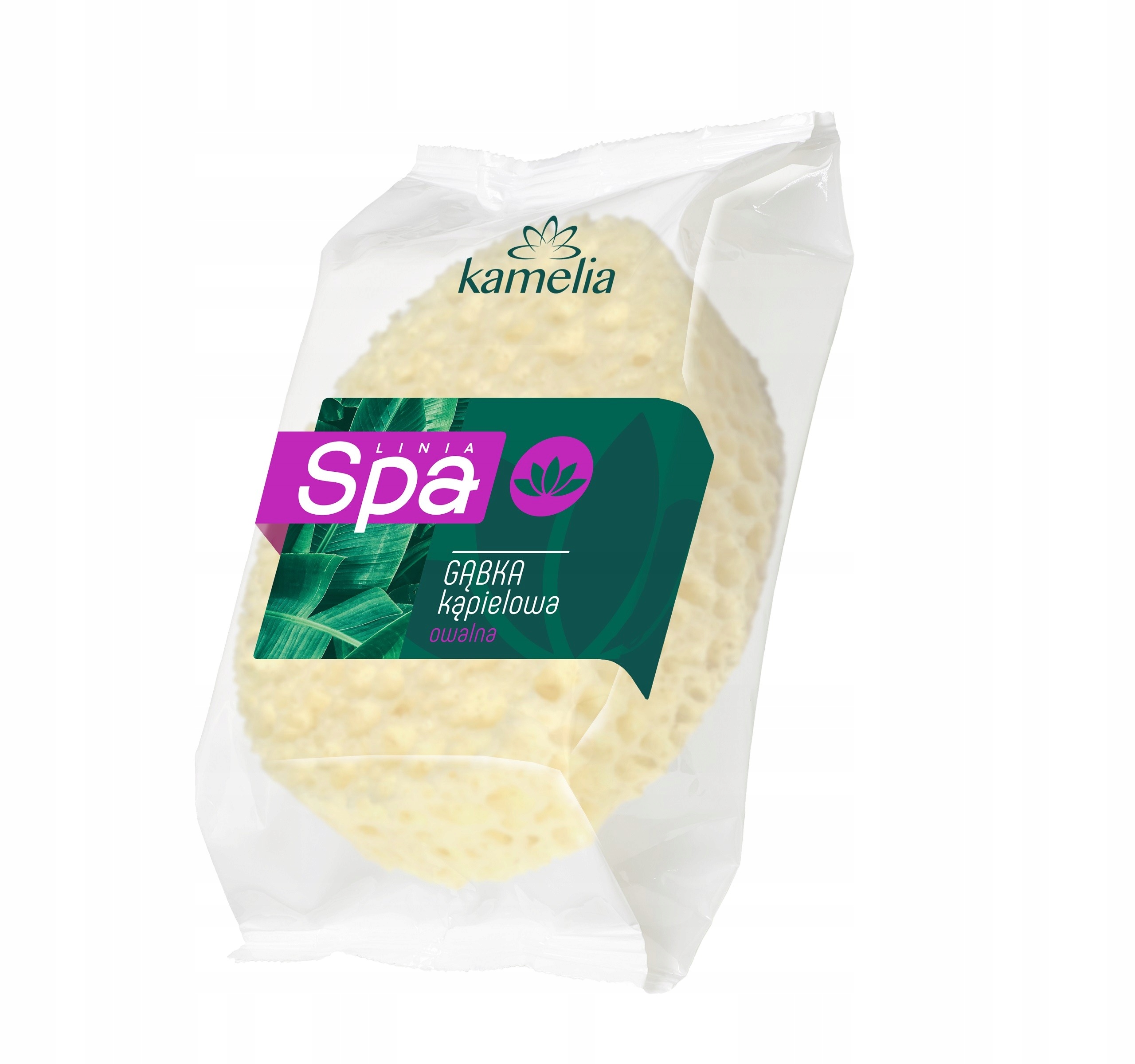 

Kamelia Spa Naturalna gąbka kąpielowa owalna 1s