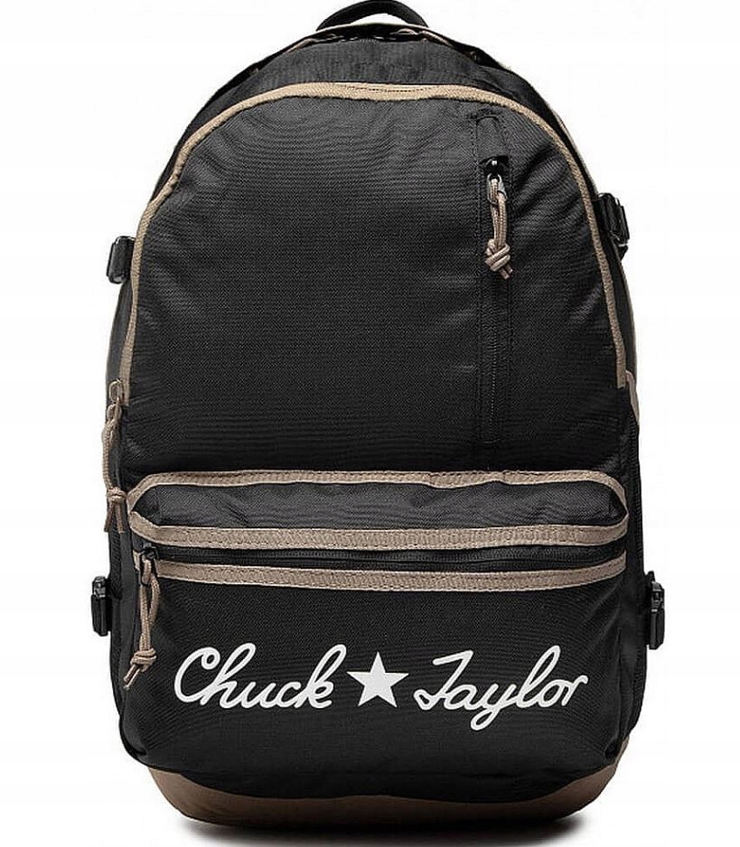 Školní batoh pro mládež Converse Straight Edge velký černý 27 l lehký