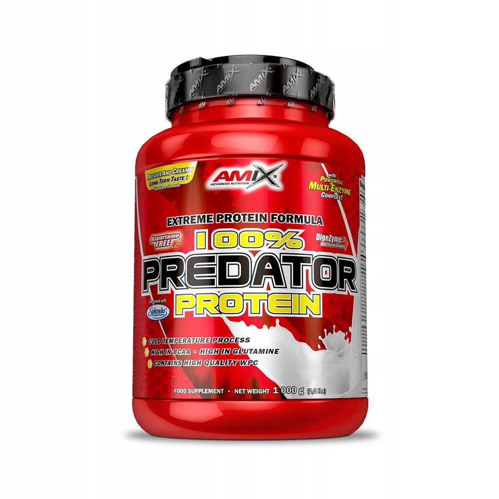 100% Predator Protein 1000g strawberry