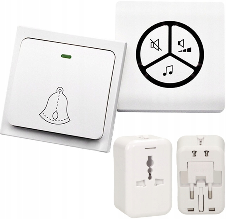 ++ BEZBATERYJNY BEZPRZEWODOWY DZWONEK LINBELL G1 +