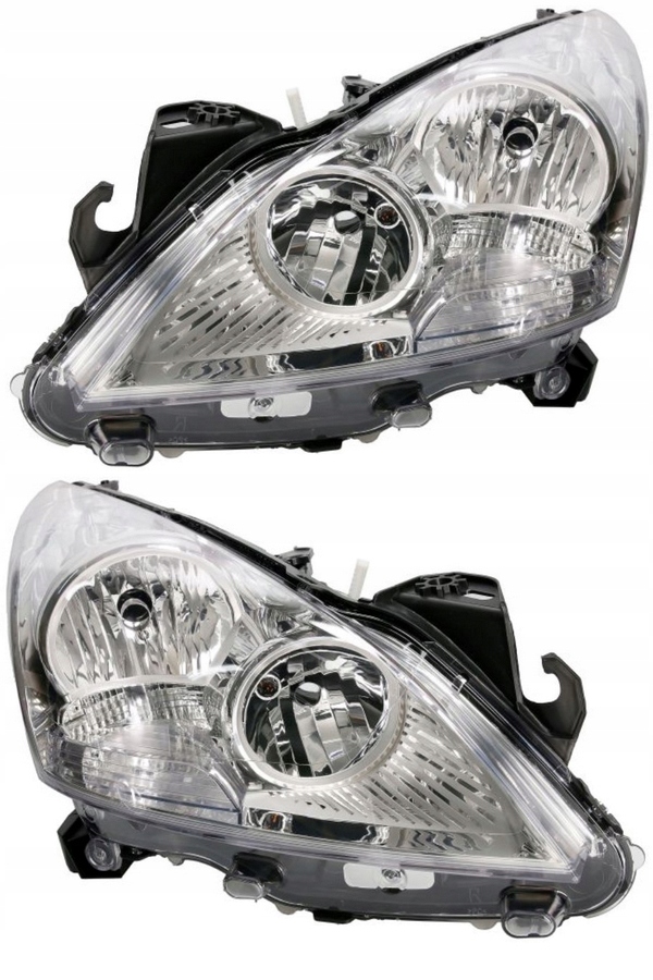 Lampy Peugeot 3008 5008 09-13 Sada Světlometů Levá Pravá Homologace