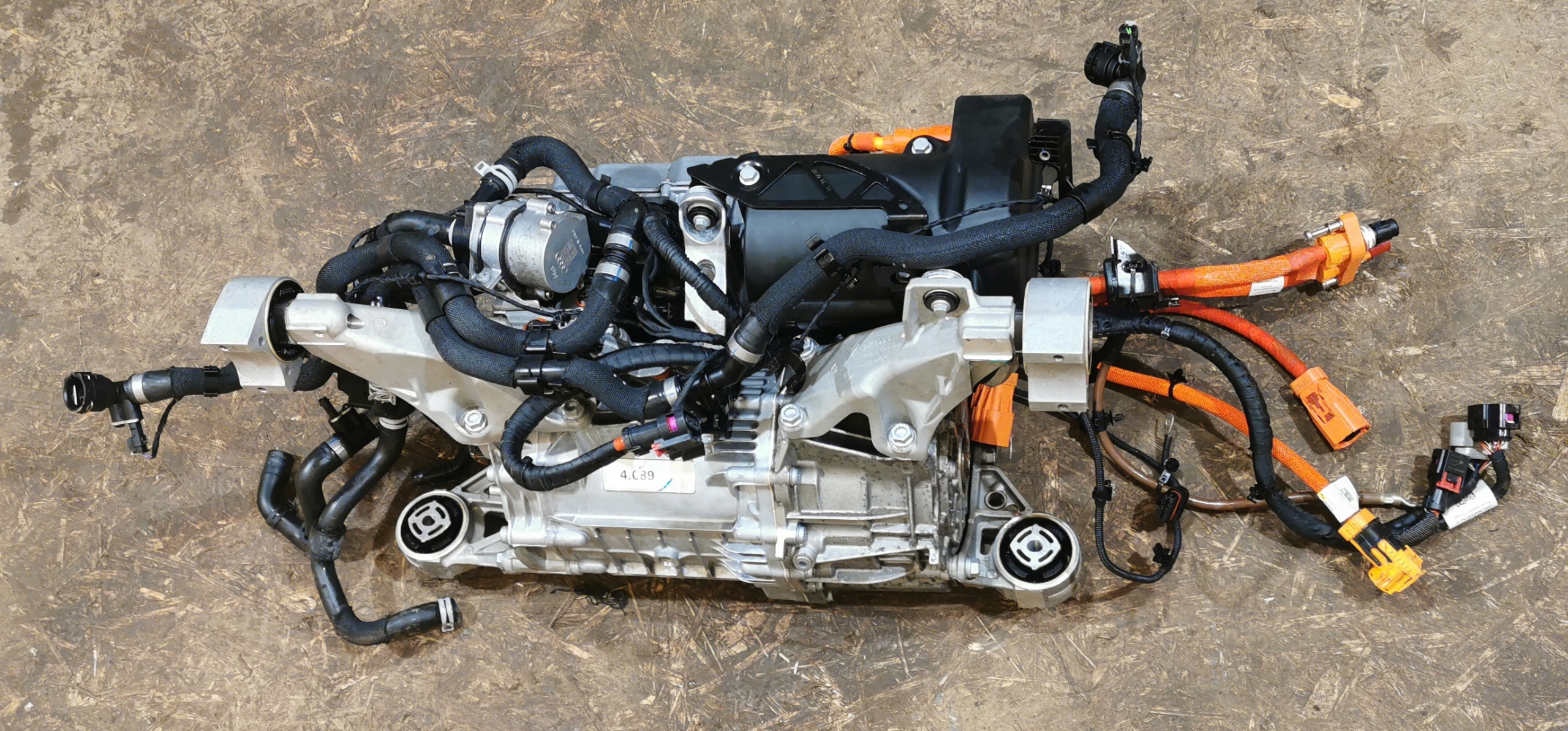 engine electrical front PORSCHE TAYCAN TURBO AUDI ETRON GT EBG 1