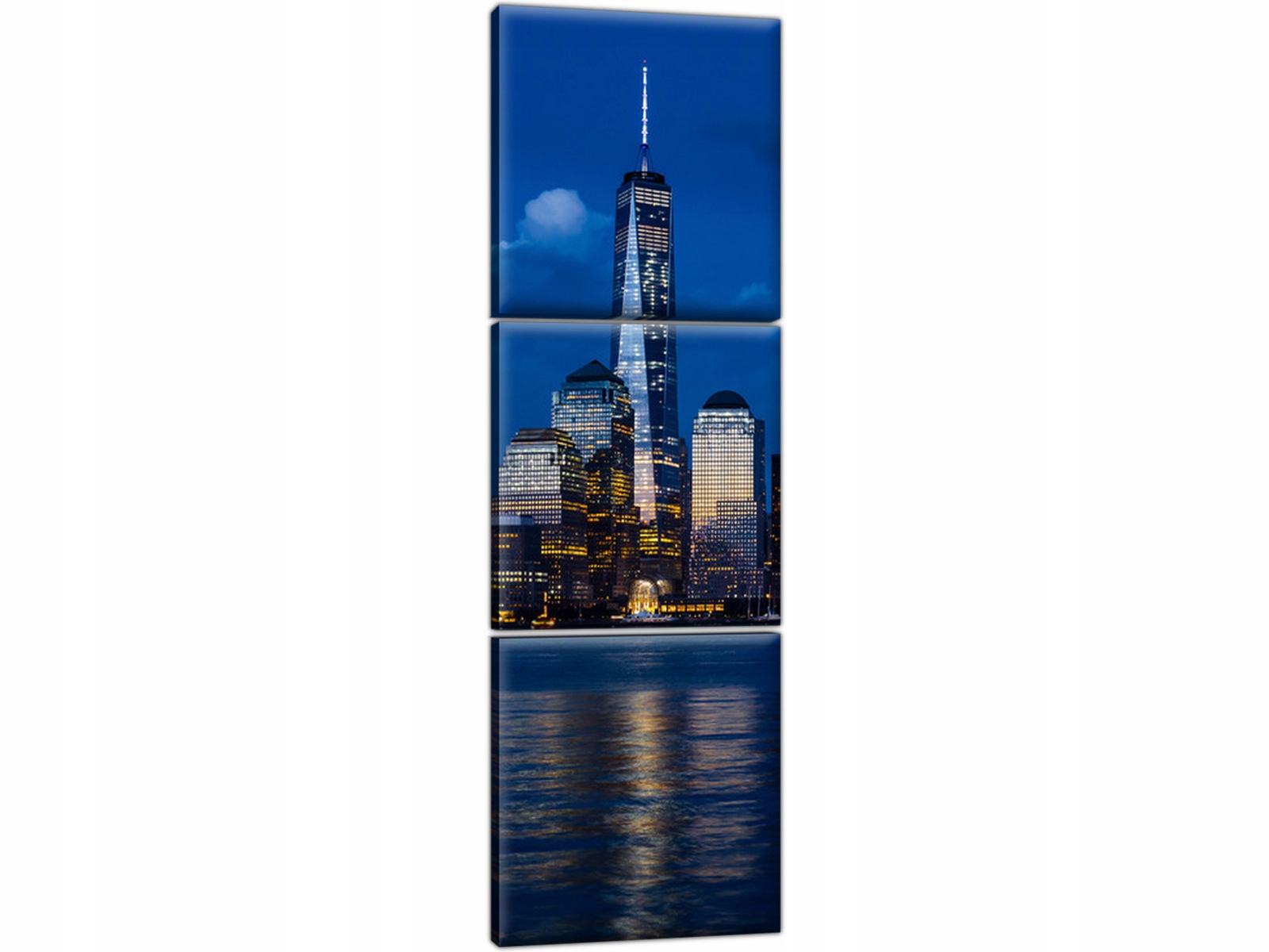 

Nowy Jork Hudson Manhattan 30x90 Tryptyk Obraz Wtc