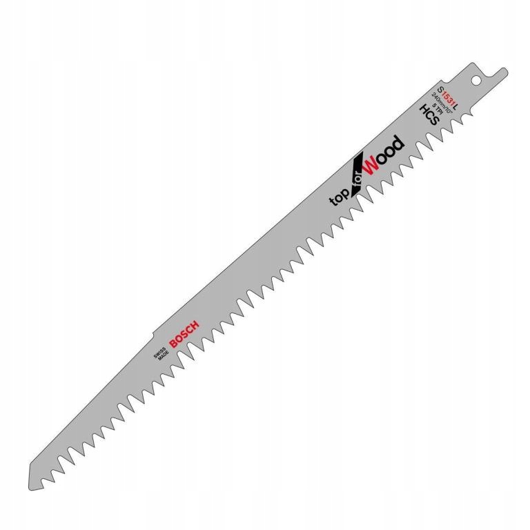 

Bosch brzeszczot S1531L do drewna desek drzewa