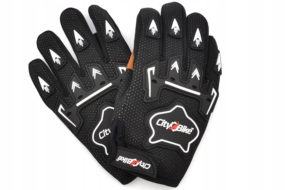 RĘKAWICE DZIECIĘCE CROSS QUAD MOTOCYKL ROWER BMX HULAJNOGA CZARNE S Typ Cross / Enduro