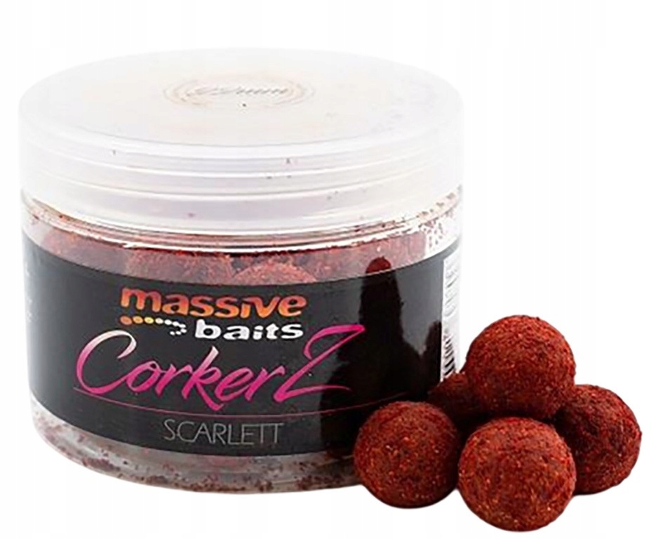 Kulki Massive Baits CorkerZ 22mm Scarlett/Robin Red (300ml)