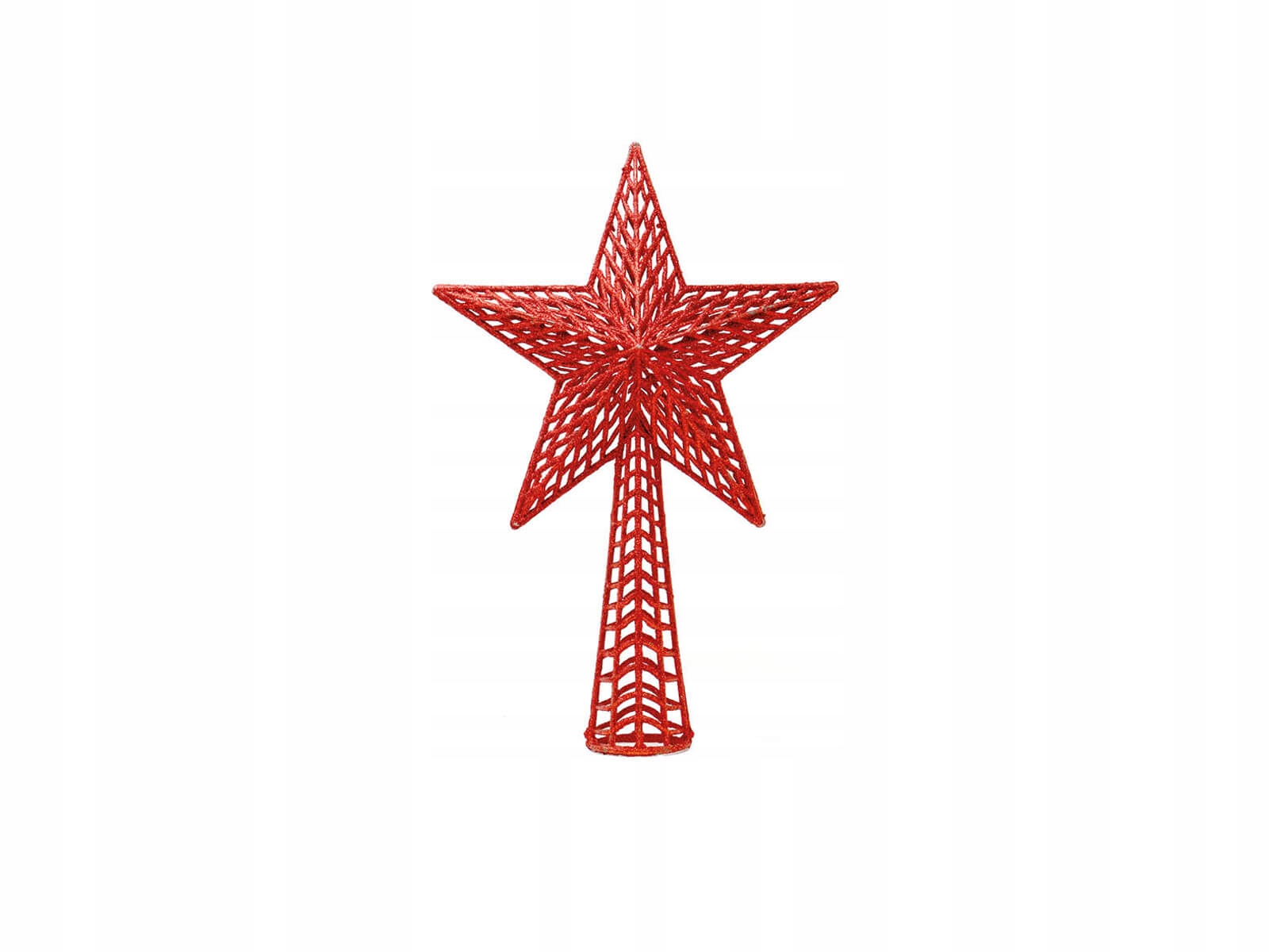 

Gwiazda choinkowa czerwona 27 cm Boże Narodzenie