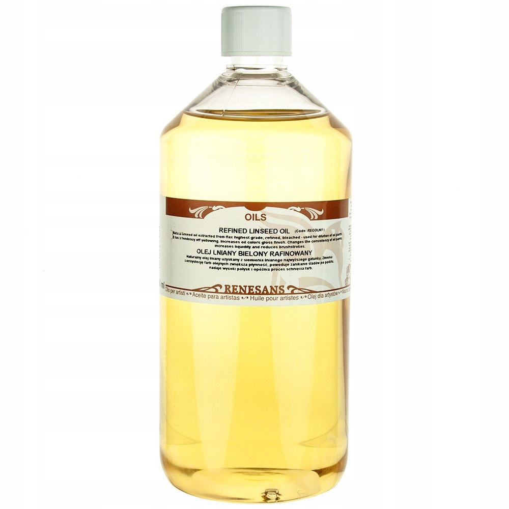 Lněný Olej Renesans 1000ml malba olejové barvy