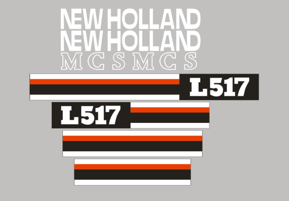 Samolepky New Holland Mcs L517