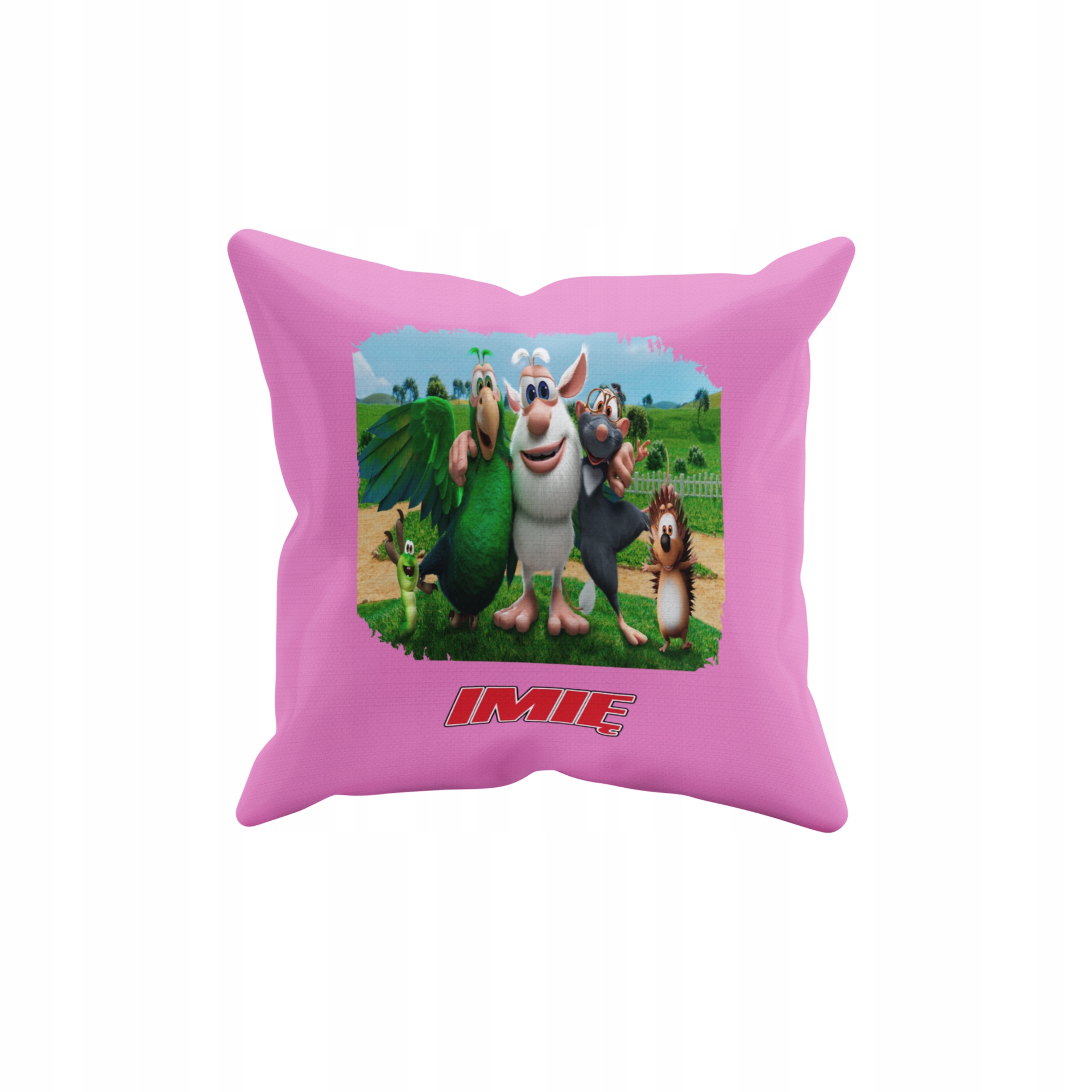 POSZEWKA NA PODUSZKĘ JAŚKA DO PRZEDSZKOLA BOOBA + IMIĘ GRATIS Waga produktu z opakowaniem jednostkowym 0.5 kg