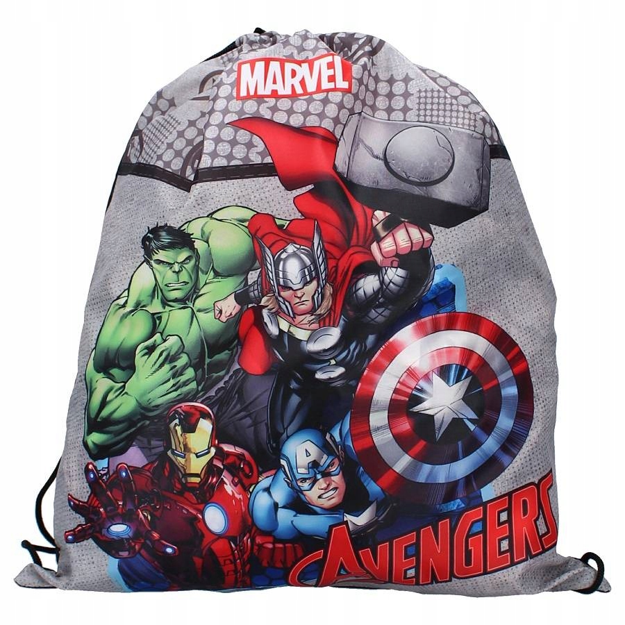 AVENGERS HULK IRON WOREK TORBA NA OBUWIE PLECAK Marka Vadobag