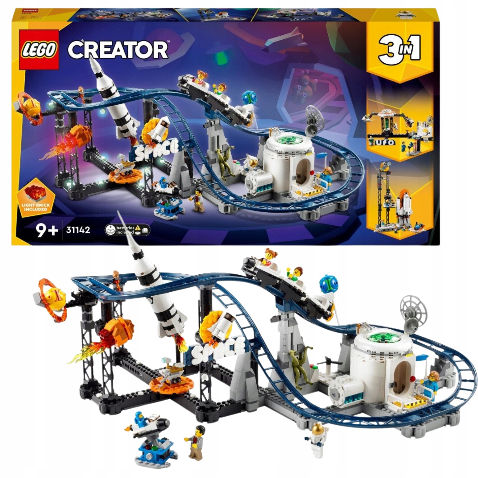Lego Creator Kosmiczna kolejka górska (31142)