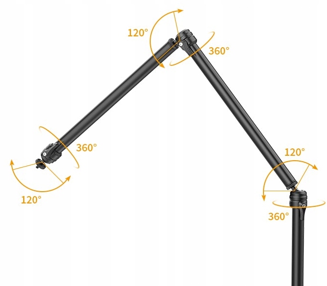 Uchwyt Stołowy Biurkowy Studyjny Ramię Statyw VLOG do Telefonu Ulanzi LS08 Model LS08