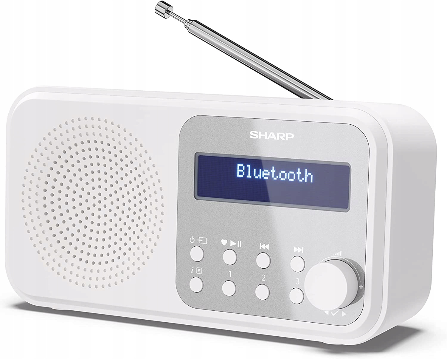 Přenosné digitální rádio Sharp DR-P420(WH) Tokyo, Fm/dab/dab+, Bluetooth 5.0