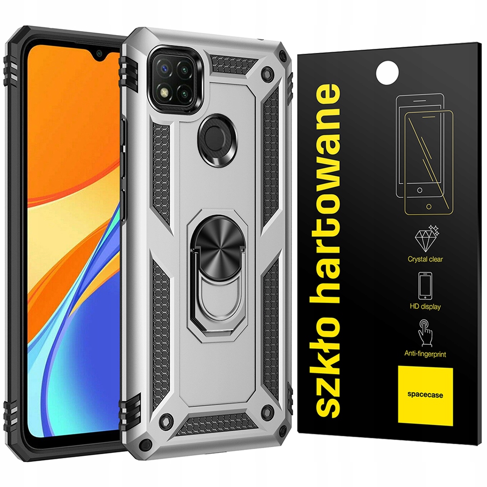 

Etui Ring Nx Do Xiaomi Redmi 9C Nfc Pełne Szkło