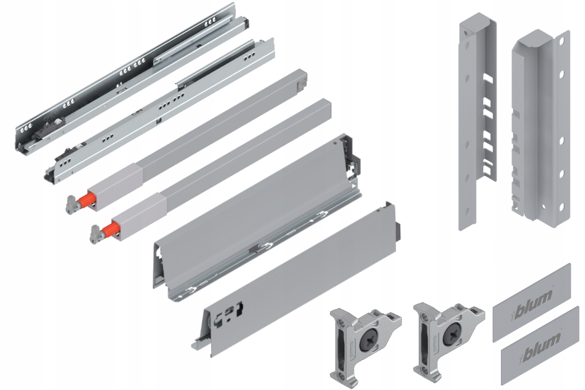 Blum Szuflada Tandembox 400 Wysoka D Szara 30kg