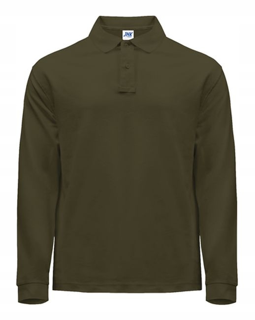 KOSZULKA POLO męska JHK z długim rękawem KH S