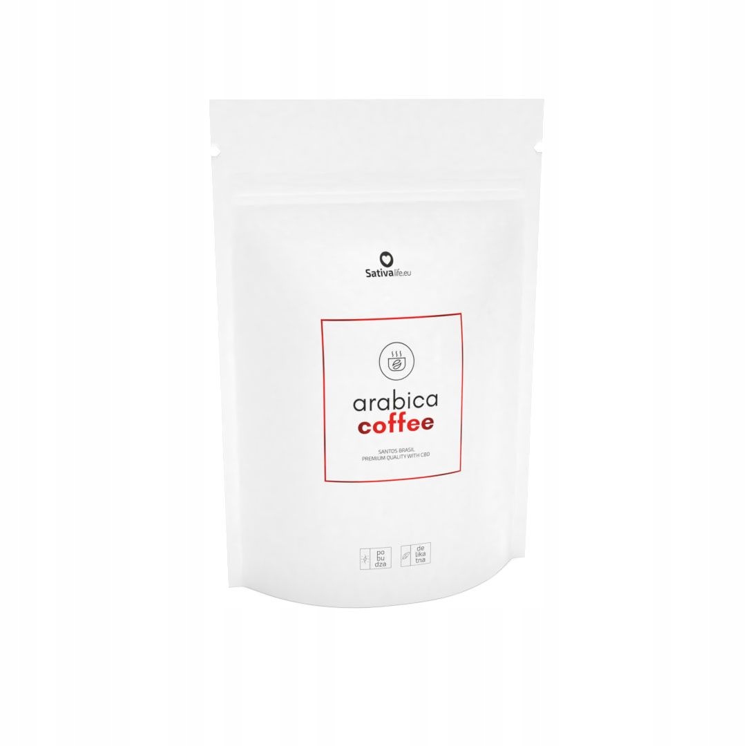 Káva s Cbd Arabica Přírodní Energie a Relax Nízký Kyselý Aroma Brasil