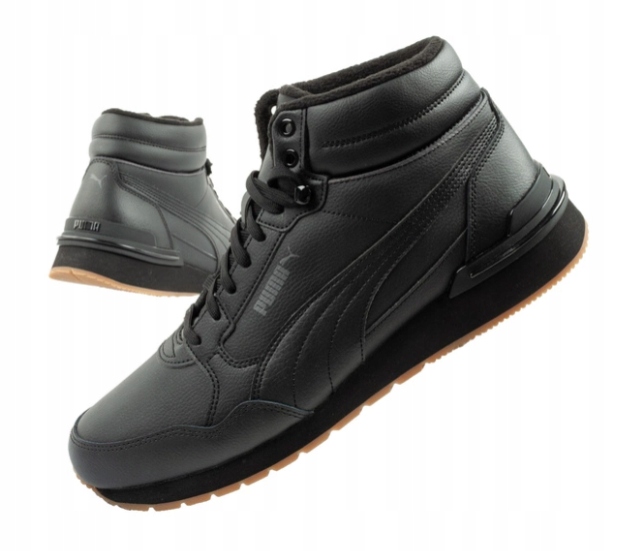 Zimní boty Puma St Runner MID Přírodní kůže 402893 02, velikost 38,5