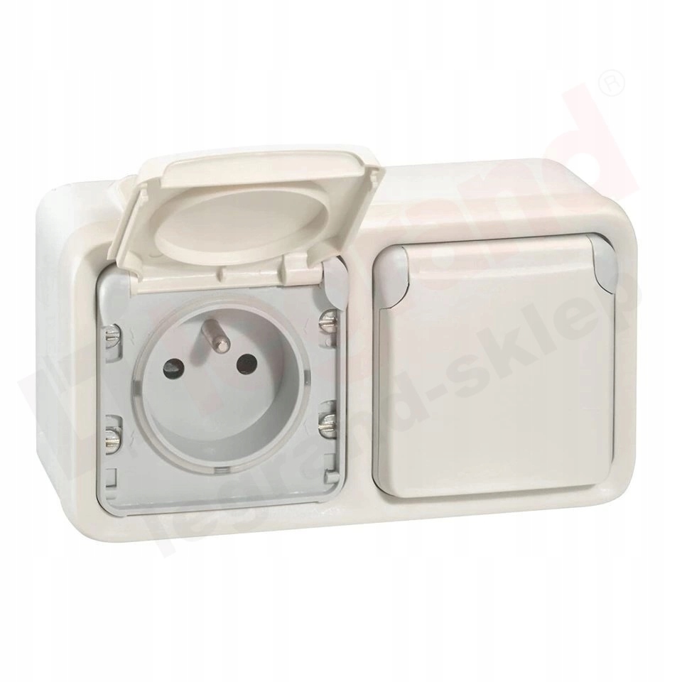 Legrand Plexo Gniazdo Hermetyczne Natynkowe IP55